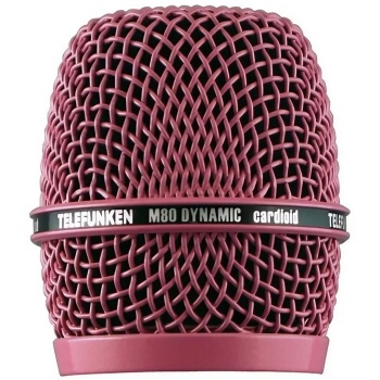 Telefunken 01 0026 HD03-PNK Mikrofon Izgarası (Pembe) | Sahne Performansınızı Renklendirin